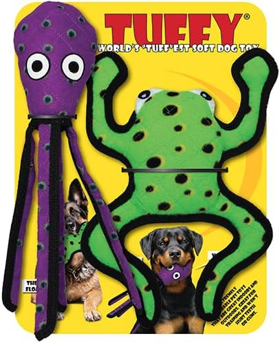 Worlds Toughest Soft Dog Toy